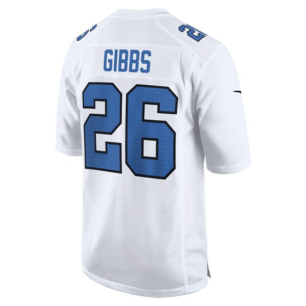 Jahmyr Gibbs Detroit Lions Nike Tundra Fashion Game Jersey - White - Image 2