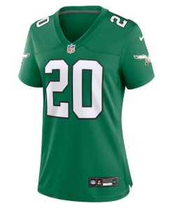 Alternative view of Brian Dawkins Philadelphia Eagles Nike Women's Alternate Game Jersey - Kelly Green