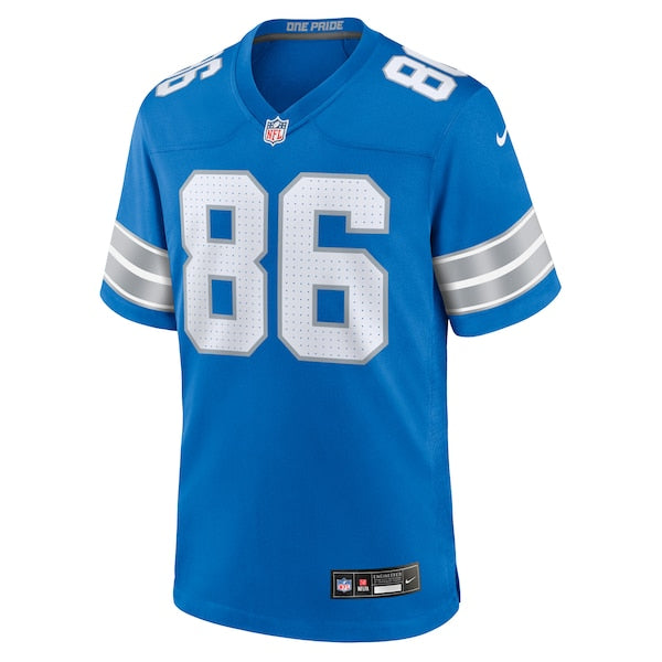 Isaac Rex Detroit Lions Nike Game Jersey - Blue - Image 2