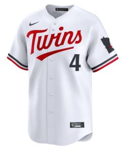 Alternative view of Carlos Correa Minnesota Twins Nike Home Limited Player Jersey - White