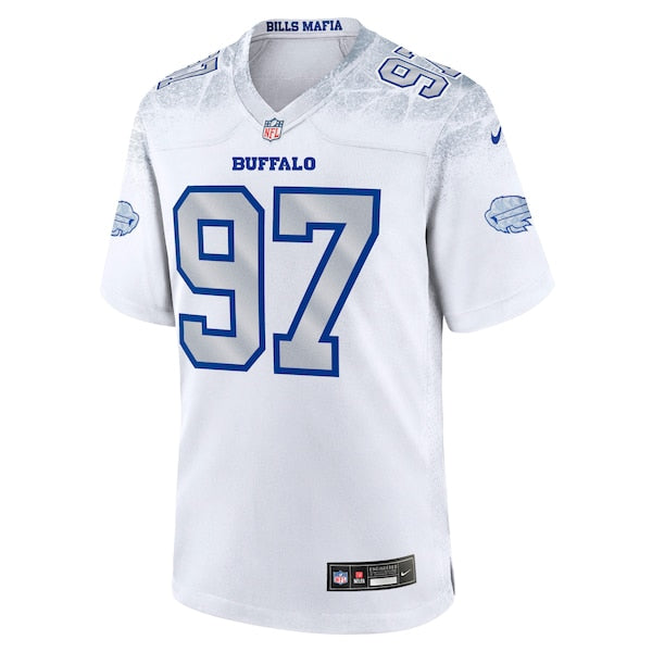Joey Bosa Buffalo Bills Nike 2025 Rivalries Collection Game Jersey - White - Image 2