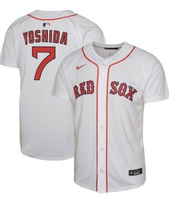 Masataka Yoshida Boston Red Sox Nike Youth Home Replica Player Jersey - White