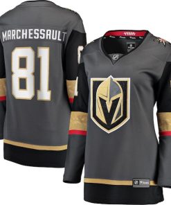 Jonathan Marchessault Vegas Golden Knights  Women's Home Breakaway Jersey - Gray