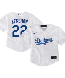 Clayton Kershaw Los Angeles Dodgers Nike Toddler Home Game Jersey - White