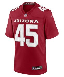 Alternative view of Dennis Gardeck Arizona Cardinals Nike Team Game Jersey -  Cardinal