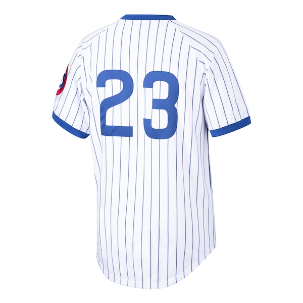 Ryne Sandberg Chicago Cubs Cooperstown Collection 1987 Authentic Player Jersey - White - Image 3