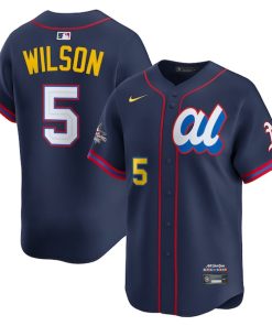 Jacob Wilson American League Nike 2025 All-Star Edition Limited Player Jersey - Navy