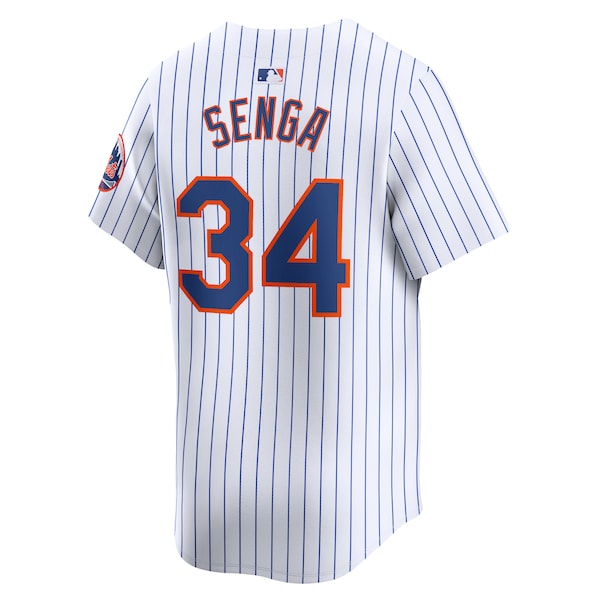 Kodai Senga New York Mets Nike Home Limited Player Jersey - White - Image 3