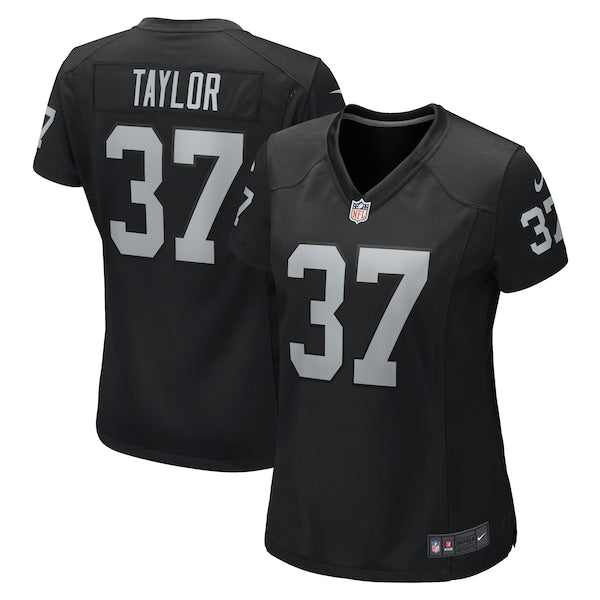 Trey Taylor Las Vegas Raiders Nike Women's Game Jersey - Black
