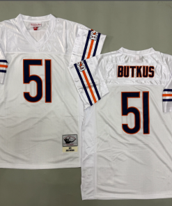 Dick Butkus Chicago Bears Authentic Throwback Retired Player Jersey
