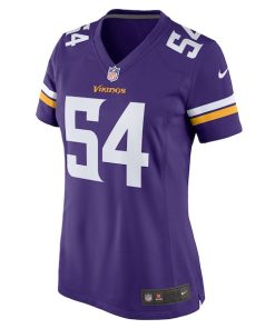 Alternative view of Anthony Barr Minnesota Vikings Nike Women's Team Game Jersey -  Purple