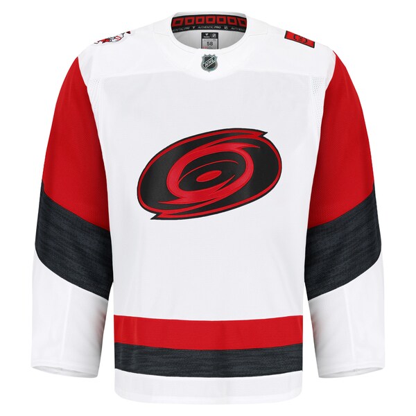 Carolina Hurricanes Away Authentic Pro Jersey - White/Black - Image 3