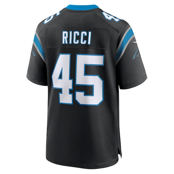 Giovanni Ricci Carolina Panthers Nike Team Game Jersey - Black - Image 3