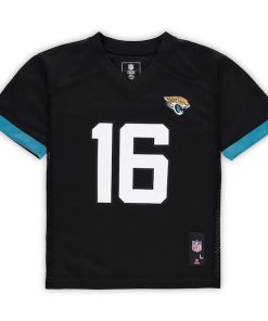 Alternative view of Trevor Lawrence Jacksonville Jaguars Preschool Replica Player Jersey - Teal