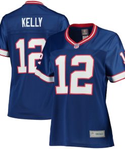 Jim Kelly Buffalo Bills NFL Pro Line Women's Retired Player Replica Jersey - Royal