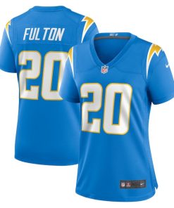 Kristian Fulton Los Angeles Chargers Nike Women's Team Game Jersey -  Powder Blue