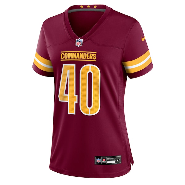 Tyler Owens Washington Commanders Nike Women's Game Jersey - Burgundy - Image 3