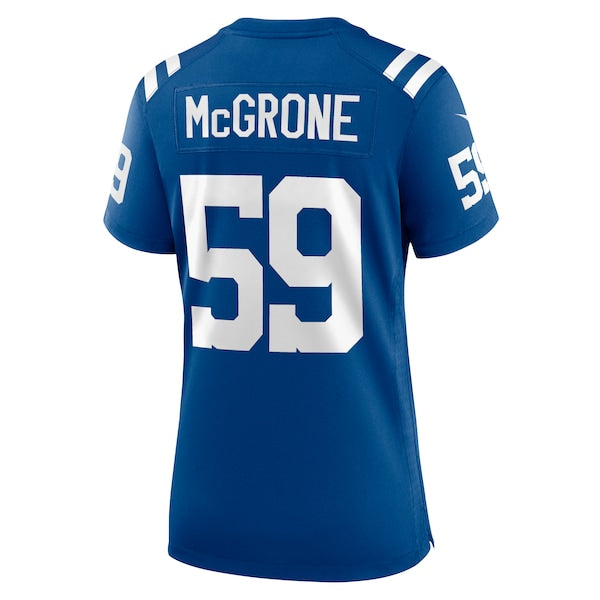 Cameron McGrone Indianapolis Colts Nike Women's Team Game Jersey - Royal - Image 3