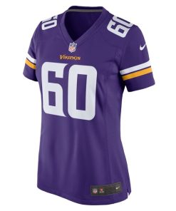 Alternative view of Josh Sokol Minnesota Vikings Nike Women's Home Game Player Jersey - Purple