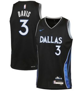 Anthony Davis Dallas Mavericks Nike Youth 2025/26 City Edition Swingman Jersey - Black