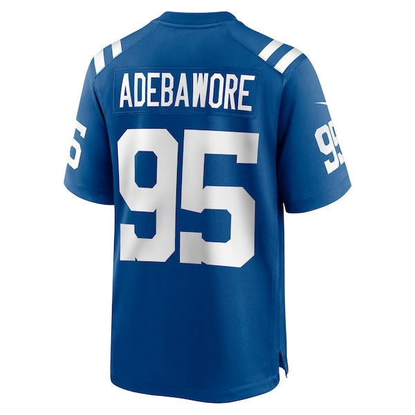 Adetomiwa Adebawore Indianapolis Colts Nike Team Game Jersey - Royal - Image 3