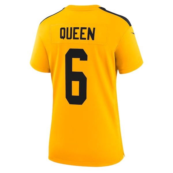 Patrick Queen Pittsburgh Steelers Nike Women's Alternate 1933 Throwback Game Jersey - Gold - Image 3
