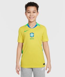 Brazil National Team Nike Youth 2025/26 Home Replica Jersey - Yellow