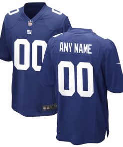 New York Giants Nike Custom Game Jersey - Royal