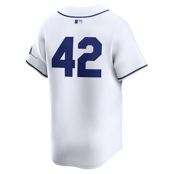 Tampa Bay Rays Nike 2024 Jackie Robinson Day Home Limited Jersey?ยจC White - Image 3