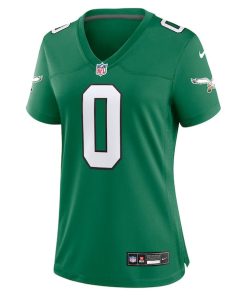 Alternative view of D'Andre Swift Philadelphia Eagles Nike Women's Alternate Game Jersey - Kelly Green