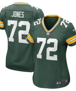 Caleb Jones Green Bay Packers Nike Women's Game Player Jersey - Green