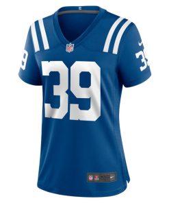 Alternative view of Darrell Baker Jr Indianapolis Colts Nike Women's Team Game Jersey -  Royal
