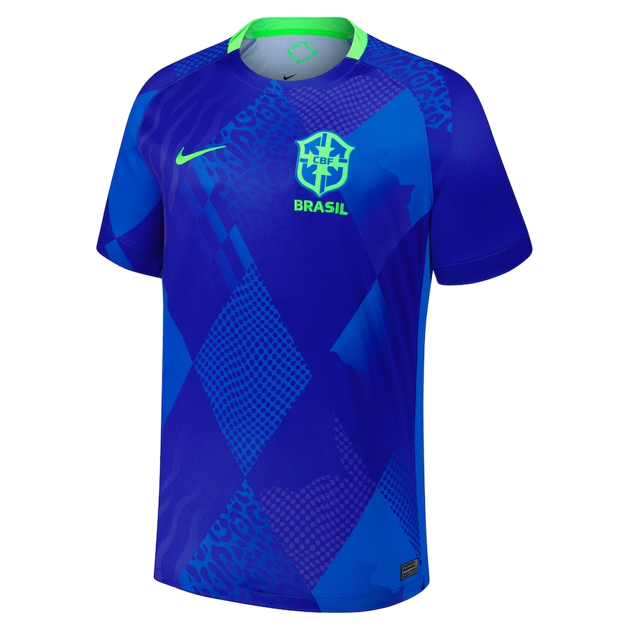 Brazil National Team Nike 2025/26 Away Replica Jersey - Blue - Image 2