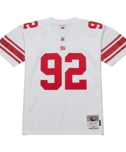 Alternative view of Michael Strahan New York Giants Legacy Replica Jersey - White