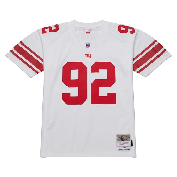 Michael Strahan New York Giants Legacy Replica Jersey - White - Image 2