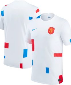 Netherlands Women's National Team Nike Youth 2022/23 Away Replica Blank Jersey - White