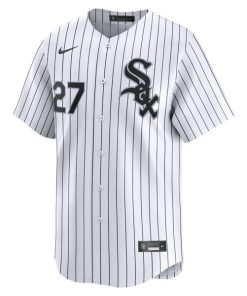 Alternative view of Lucas Giolito Chicago White Sox Nike Home Limited Player Jersey - White