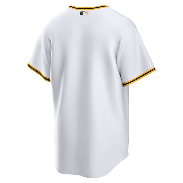 Pittsburgh Pirates Nike Home Blank Replica Jersey - White - Image 3