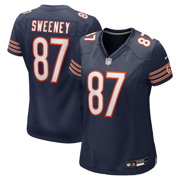 Tommy Sweeney Chicago Bears Nike Women's Game Jersey - Navy - Image 2