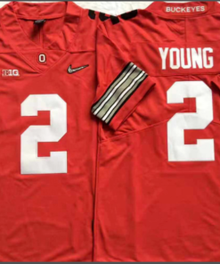 YOUNG NCAA Ohio State Buckeyes Nike Vapor Limited Jersey