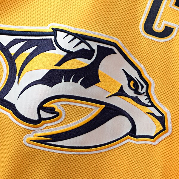 Nashville Predators Home Premium Jersey - Yellow/White - Image 6