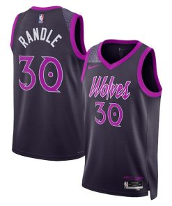 Julius Randle Minnesota Timberwolves Nike Unisex 2025/26 Swingman Jersey - Purple - City Edition