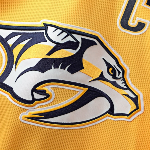 Ryan O'Reilly Nashville Predators Home Premium Jersey - Yellow - Image 4