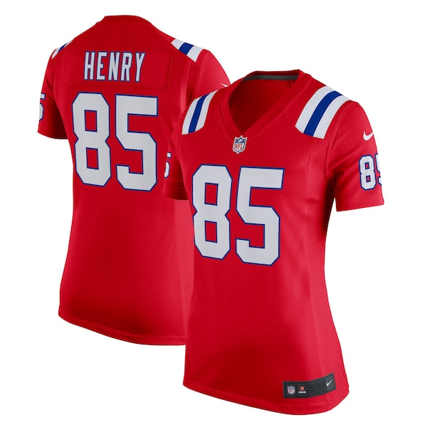 Hunter Henry New England Patriots Nike Women's Team Game Jersey - Red/Navy