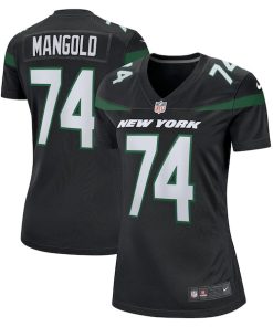 Nick Mangold New York Jets Nike Women's Retired Player Jersey - Black
