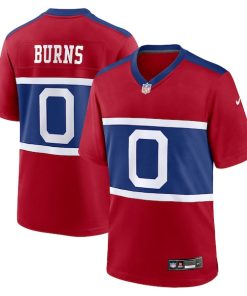 Brian Burns New York Giants Nike Alternate Game Jersey - Century Red