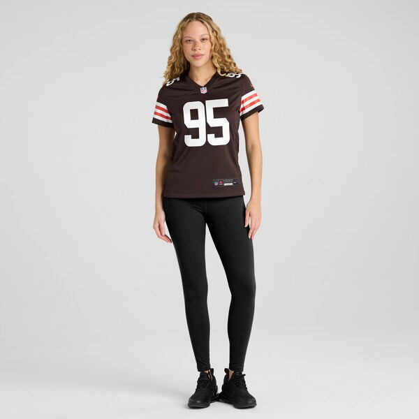 Myles Garrett Cleveland Browns Nike Women's Game Jersey - Brown - Image 4