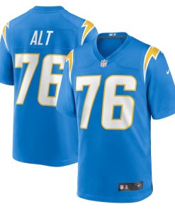 Joe Alt Los Angeles Chargers Nike 2024 NFL Draft First Round Pick Player Game Jersey - Powder Blue