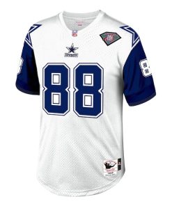 Alternative view of Michael Irvin Dallas Cowboys 1994  Authentic Throwback Retired Player Jersey - White