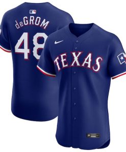 Jacob deGrom Texas Rangers Nike Alternate Elite Player Jersey - Royal